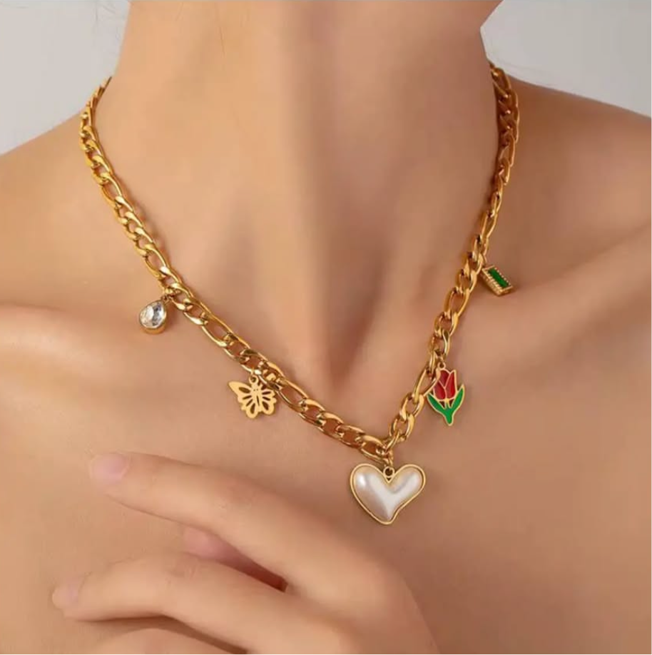 Heart Charm Necklace