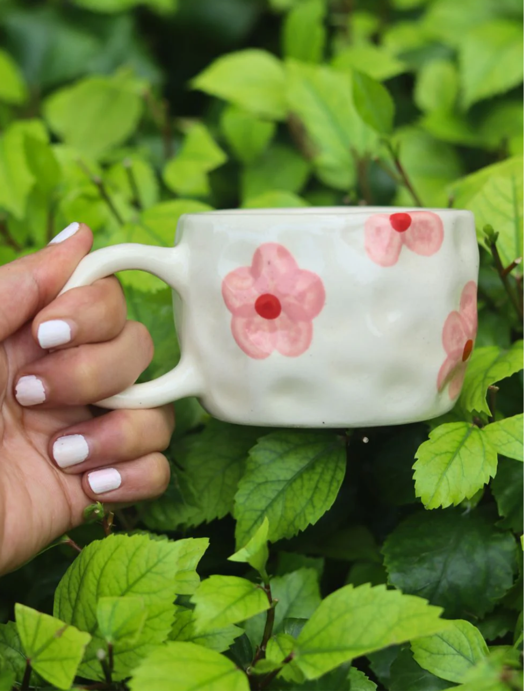 Flower Ceramic Cup