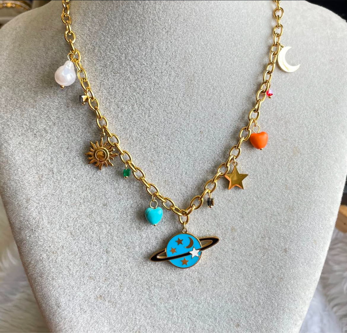 Universe Charm Necklace