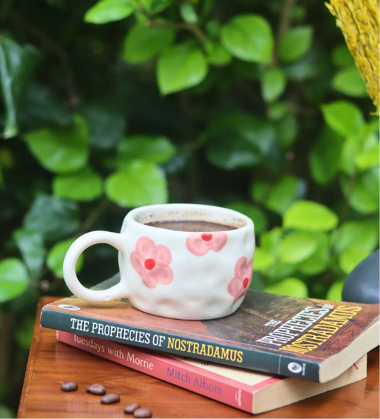 Flower Ceramic Cup