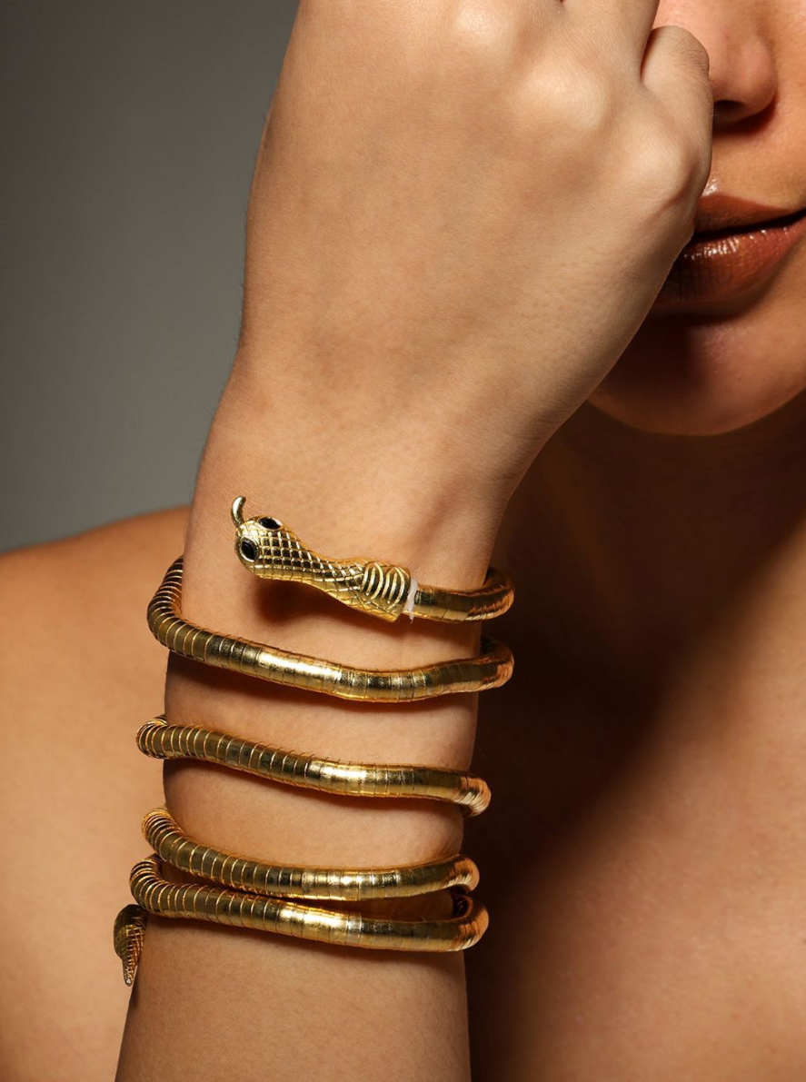 Naga - Wrap Around Snake Bracelet