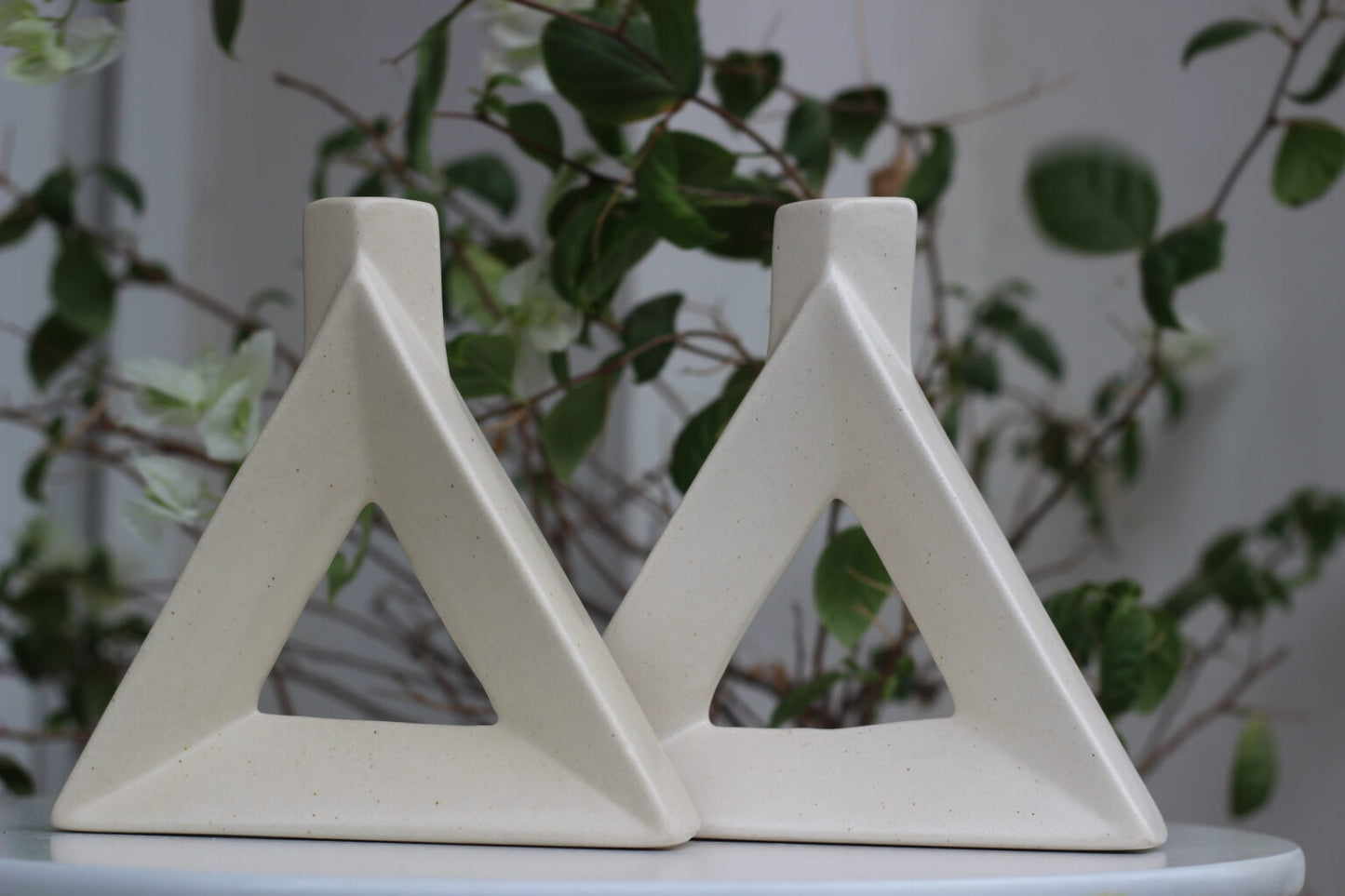 Hollow Triangle Vase