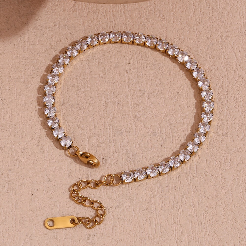 Moh - Solitaire Tennis Bracelet